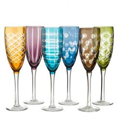 6 flutes colorati Pols Potten
