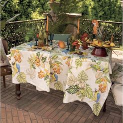 Tovaglia Ara 170x360 in canapa Tessitura Toscana