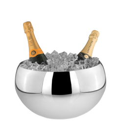 Secchio champagne tondo in acciaio