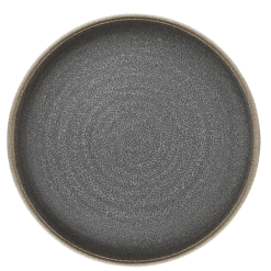 Alternative view of Servizio piatti Rena nero per 6 persone in melamina