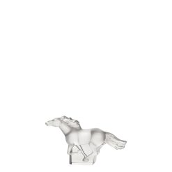 Scultura in cristallo Cavallo Kazak Lalique
