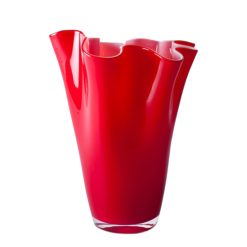Vaso Rosso Wave