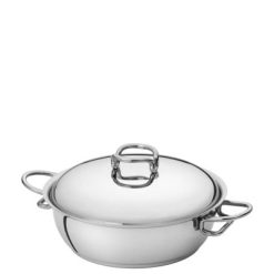Casseruola acciaio inox 20 cm. con coperchio Zani